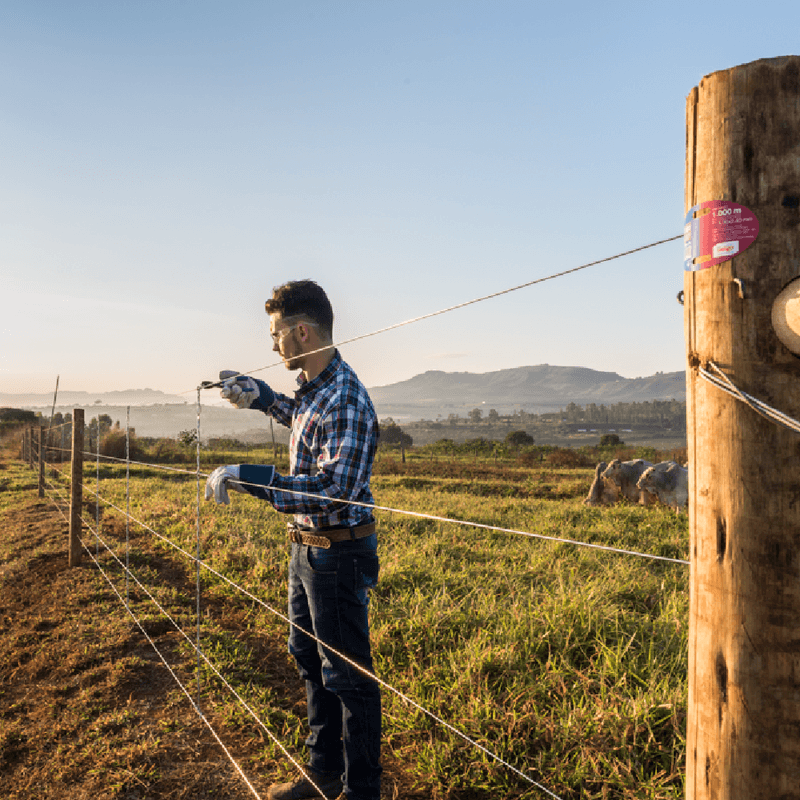 Arame Liso Z700 Belgo® | Arame Ovalado 1000m - Imagem 2