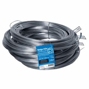 Arame Galvanizado Belgo Kilo - 1,65mm 1kg - - Feixe com 10 rolos - 10 KG