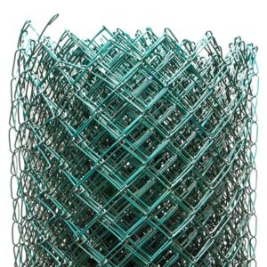 Tela Plastificada Verde Losangular Gravia 57mm FIO 14 - 1 m x 10 m Belgo