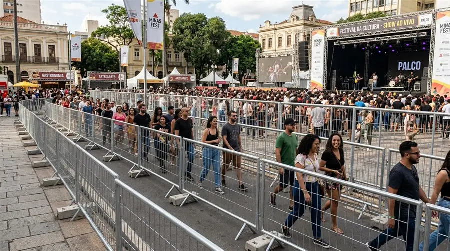 Gradil Móvel Belgo: Soluções Práticas para Eventos e Canteiros de Obras Gradil Móvel Belgo: Soluções Práticas para Eventos e Canteiros de Obras